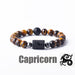 12 Zodiac Sign Bracelet Homme Constellation Bracelet Jewelry