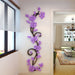 3D Acrylic Wall Stickers Creative Decorative Floral 3D Wall Stickers Home Decor