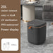 Kitchen Home Trash Can Induction Small Car Home Automatic Smart Trash Bin