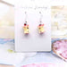 Women's Resin Earrings Handmade Cute Drop Earrings Jewelry