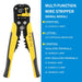 Crimper Cable Cutter Adjustable Wire Stripper Multifunctional Crimping Pliers