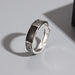 Unique Design Notch Crushed Zircon Rings Men Women Creative Fashion Jewelry