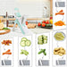 Vegetable Cutter Multifunctional Slicing Kitchen Grater Meat Cutter