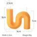 Geometry Unique Candle Wave S Shape Unscented Decorative Candles