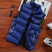 Men's Sleeveless Vest Thermal Soft Casual Coats Cotton Men's Vest Jacket