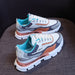 Women Sneakers Casual Fashion Platform Shoes Breathable Mixed Color Shoes