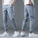 Cotton Jogger Pants Men's Cargo Jeans Casual Harem Denim Hip Hop Trousers