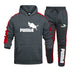 Men's Tracksuit Hooded Sweatshirts Jogger Pants High Quality Gym Outfits Set