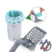 Cat Litter Scoop Shovel Filter Clean Toilet Self Cleaning Pet Litter Box