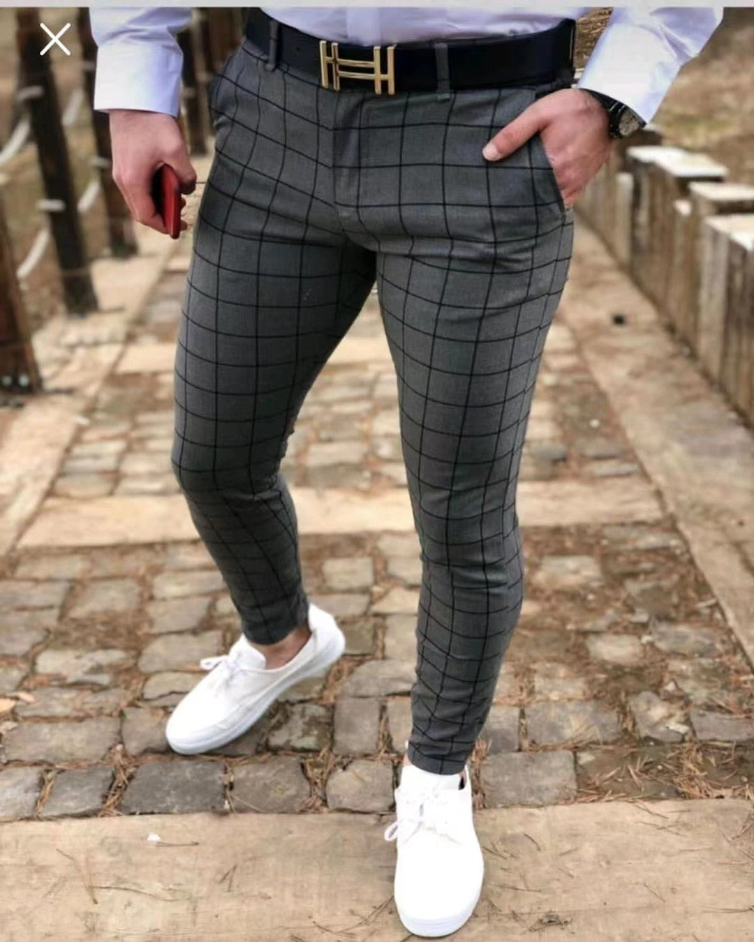 Men's Pants Slim Casual Ankle Trousers High-quality Formal Suit Pants Atom Oracle Men's Pants Slim Casual Ankle Trousers High-quality Formal Suit Pants Atom Oracle