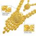 24K Gold Plated Necklace Set Women's Bridal Wedding Luxury Jewelry