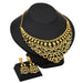 24K Gold Plated Necklace Set Women's Bridal Wedding Luxury Jewelry