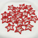 10/ 15Pcs Red Star Hair Clip Girls Waterdrop Star Barrettes Hairpin