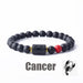 12 Zodiac Sign Bracelet Homme Constellation Bracelet Jewelry