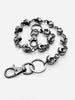 55Cm Men's Waist Key Chain Retro Skull Metal Hip Hop Gothic Punk Jewelry
