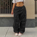 Women's Clothing Oversized Plus Size Low Waist Loose Baggy Cargo Sweatpants