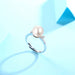 Natural Freshwater Pearl Sterling Silver Adjustable Women's Ring Jewelry