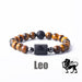 12 Zodiac Sign Bracelet Homme Constellation Bracelet Jewelry