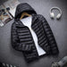 Autumn Winter Light Down Jacket Men's Fashion Hooded Lightweight Down Jackets