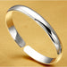 Sterling Silver Bracelet Bangle Adjustable Bamboo Joint Women Fashion Jewelry