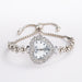 Luxury Crystal Women Bracelet Style Wristwatch Fashion Diamond Watch