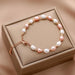 Hollow Pearl Bracelet Good Luck Charm Adjustable Women's Bracelet Jewelry