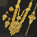 24K Gold Plated Necklace Set Women's Bridal Wedding Luxury Jewelry