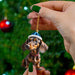 Cartoon Cute Dog Christmas Ornaments Hanging Decoration Gift Hanging Tree Pendant