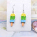 Women's Resin Earrings Handmade Cute Drop Earrings Jewelry