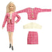 Barbie Doll's Casual Outfits Vest Shirt Pants Dress Dollhouse Accessories