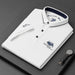 Embroidered Polo Shirt Men's High-End Luxury Lapel Short Sleeve T-Shirt
