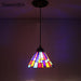 Vintage Tiffany Pendant Lights Stained Glass Hanging Lamp Home Decor
