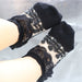 Cute Lace Flower Mesh Baby Socks Cotton Girls Boys See Through Socks