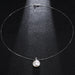 Natural Freshwater Pearls 12-13mm Pendant Sterling Silver Women's Jewelry