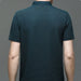 Men's Lop-Up Hollow Short Sleeved Polo Tees Ice Silk Breathable T-Shirt