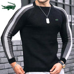 High Quality Men's Long Sleeve T-Shirt Casual Round Neck Fitness T-Shirt