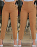Women's High Waist Cropped Pants Elegant Work Female Trousers