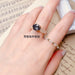 Bohemia Exaggerated Resin Rings Woman Acrylic Punk Jewelry