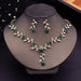 Gorgeous Crystal Tiaras Bridal Jewelry Sets Women's Crown Necklace Earrings Jewelry