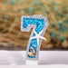 Birthday Candle Mermaid Sparkly Blue Seafish Party Decoration Candles