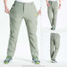 Stretchable Men's Cargo Pants Quick Dry Outdoor Hiking Trekking Tactical Trouser Pants