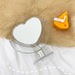Rotatable Double-Sided Blob Mirror 360 Degree Swivel Desktop Makeup Mirror