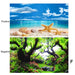 Aquarium Background Decoration Fish Tank Double-Sided HD Landscape Stickers