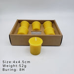 6/12Pack Tealight Candles Church Prayer Candles Home Party Birthday Decor Candles