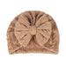 Big Bow Soft Baby Hat Baby Girls Boys Turban Hat Kids Headwear