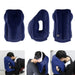 Inflatable Air Cushion Travel Pillow Headrest Chin Support Airplane Pillows