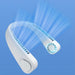 Portable Hanging Neck Fan Fast Cooling USB Rechargeable Wearable Cooler