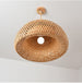 Hand Knitted Bamboo Pendant Lights Weaving Hanging Lamp Garden Home Decor