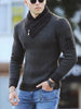 Korean Fashion Sweater Men's Casual Vintage Style Wool Turtleneck Sweaters
