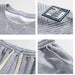Men's Tracksuit Waffle Fabric Breathable Casual T-Shirt Shorts Two Piece Set